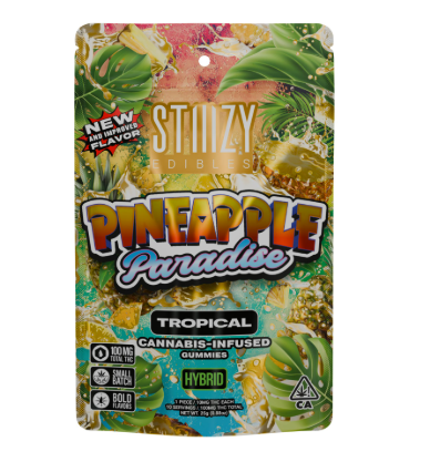 Stiiizy - STIIIZY - EDIBLE - MYLAR - HYBRID - TROPICAL PINAPPLE PARADISE - 100MG Main Image