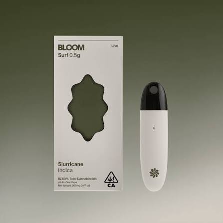 BLOOM - AIO - LIVE RESIN - INDICA - SLURRICANE - 1G