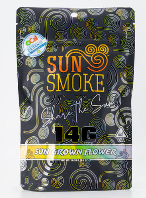 SUNSMOKE - FLOWER - HYBRID - GOLDEN GLUE - 28G