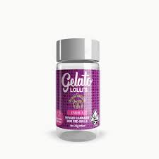 GELATO - LOLLI'S - INFUSED PREROLL PACK - INDICA - GRAND DADDY PURPLE - .6G - (5PK)