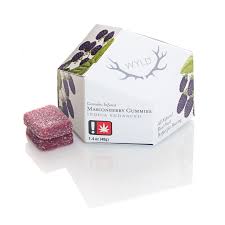 WYLD - EDIBLE - INDICA - MARIONBERRY - 100MG