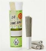 DIME BAG - PREROLL PACK - INDICA - SPACE CAKE - .5G - (5PK)