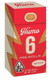 HUMO - PREROLL PACK - SATIVA - PAPAYA - .7G - (6PK)