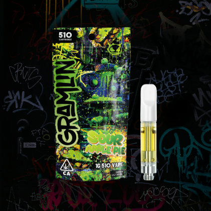 GRAMLIN - CARTRIDGE - SATIVA - SOUR APPLE PIE - 1G
