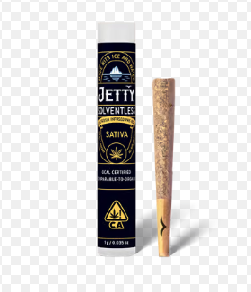 JETTY - INFUSED PREROLL - SOLVENTLESS - SATIVA - PAPAYA BOMB X PAPAYA BOMB - 1G