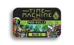 TIME MACHINE - PREROLL PACK - HYBRID - BLUE Z - .5G - (7PK)