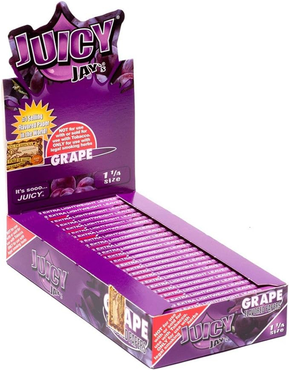 JUICY JAY'S - GRAPE - 1 1/4