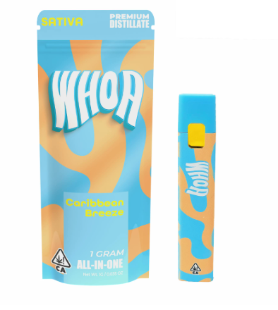 WHOA - AIO - SATIVA - CARIBBEAN BREEZE - 1G