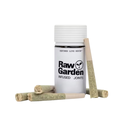 RAW GARDEN - INFUSED PREROLL PACK - SATIVA - PURPLE LEMONADE - .5G - (5PK)
