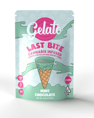 GELATO LAST BITE - EDIBLE - HYBRID - MINT CHOCOLATE - 100MG