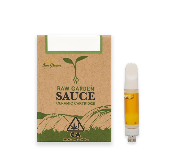 RAW GARDEN - CARTRIDGE - SAUCE - HYBRID - CARBON FIBER - 1G