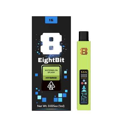 EIGHTBIT - AIO - LIVE ROSIN INFUSED - HYBRID - WATERMELON SPLASH - 1G