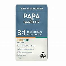 PAPA & BARKLEY - TOPICALS - PATCH - CBD - 3:1
