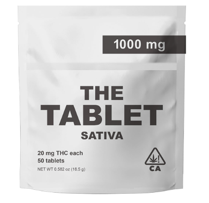 THE TABLET - TABLET - WHITE - SATIVA - 20MG - (50PK)