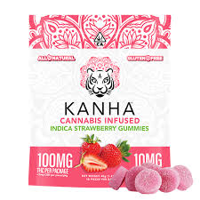 KANHA - EDIBLE - INDICA - STRAWBERRY - 100MG