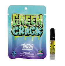HUSH - CARTRIDGE - SATIVA - GREEN CRACK - 1G