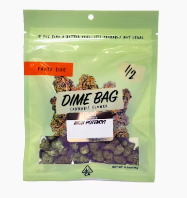DIME BAG - FLOWER - SATIVA - LA WEDDING POP - 14G