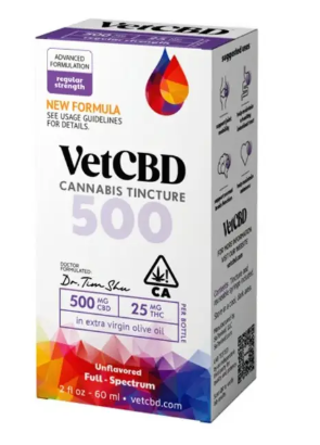 VET CBD - TINCTURE - EXTRA STRENGTH - 500MG - 10:1