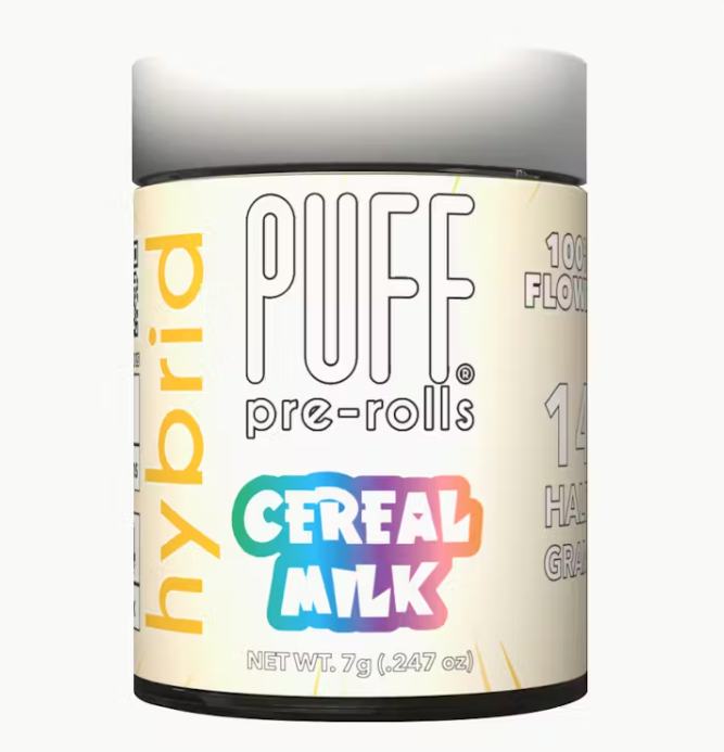 PUFF - PREROLL PACK - HYBRID - CEREAL MILK - .5G (14PK)