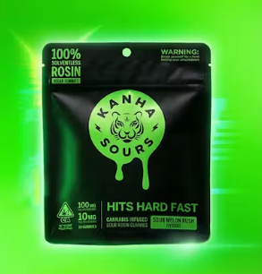 KANHA - EDIBLE - ROSIN - HYBRID - SOUR MELON RUSH - 100MG