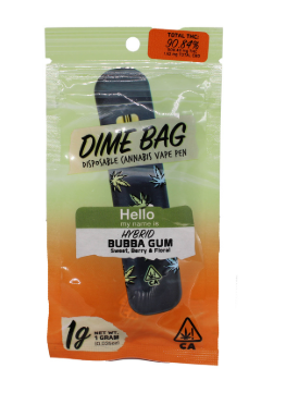DIME BAG - AIO - HYBRID - BUBBA GUM - 1G
