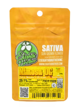 EIGHTH BROTHER - FLOWER - SATIVA - MIMOSA OG - 3.54G