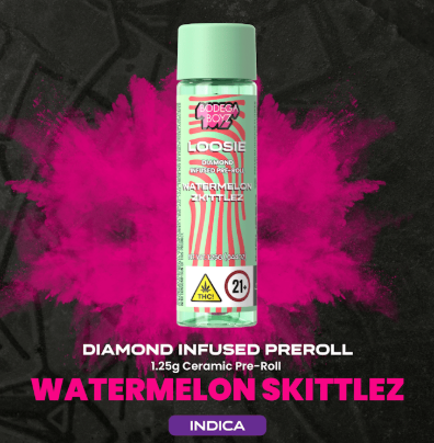 BODEGA BOYZ - INFUSED PREROLL - INDICA - WATERMELON Z - 1.25G