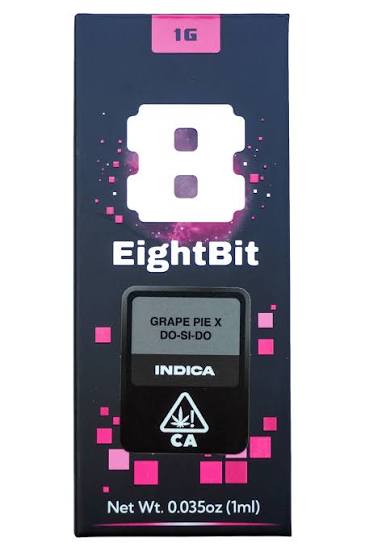 Eightbit - EIGHTBIT - AIO - LIVE ROSIN INFUSED - INDICA - GRAPE PIE X DO SI DO - 1G Main Image