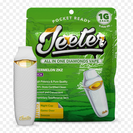 JEETER - AIO - LIQUID DIAMONDS - INDICA - WATERMELON ZKZ - 1G