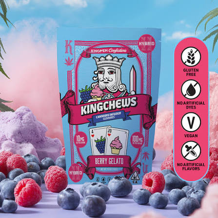 KINGCHEW - EDIBLE - HYBRID - BERRY GELATO - 100MG