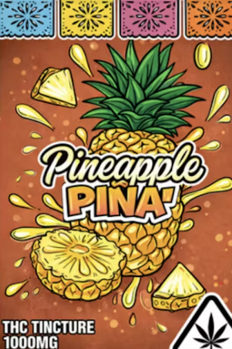 CASA FLOR - TINCTURE - PINEAPPLE PINA - 1000MG