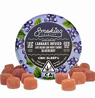 SMOKIEZ - EDIBLE - LIVE RESIN - SWEET - BLUEBERRY CBN - 1:2 - 100MG