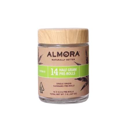 ALMORA FARM - PREROLL PACK - HYBRID - TROPICANA CHERRY - .5G - (14PK)