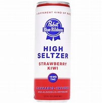PABST BLUE RIBBON - DRINK - SELTZER - STRAWBERRY KIWI - 10MG