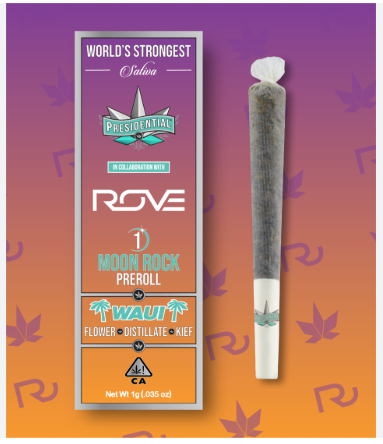 PRESIDENTIAL - INFUSED PREROLL - SATIVA - WAUI - 1G