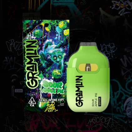 GRAMLIN - AIO - SATIVA - SOUR APPLE PIE - 1G