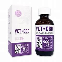 VET CBD - TINCTURE - EXTRA STRENGTH - 500MG CBD - 20:1 - 60ML
