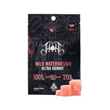 HEAVY HITTERS - EDIBLE - GUMMIES - INDICA - WILD WATERMELON - 100MG