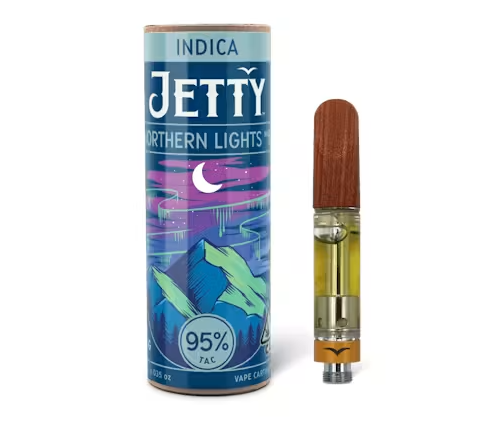 JETTY - CARTRIDGE - HIGH THC - INDICA - NORTHERN LIGHTS #5 - 1G