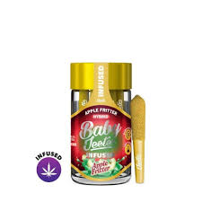 BABY JEETER - INFUSED PREROLL PACK - HYBRID - APPLE FRITTER - .5G - (5PK)