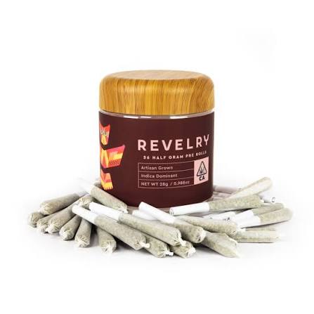 Revelry - REVELRY - PREROLL PACK - INDICA - STAGE 5 - .5G(56)PK  Main Image