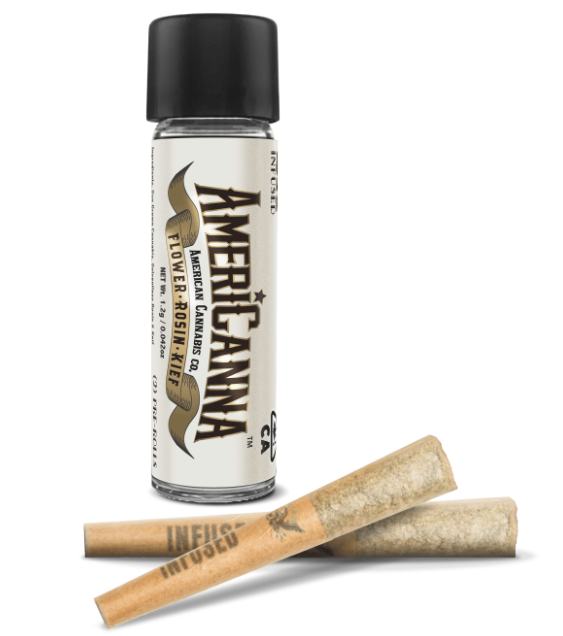 AMERICANNA - PREROLL - HYBRID - AMARETTO MINT - 1G
