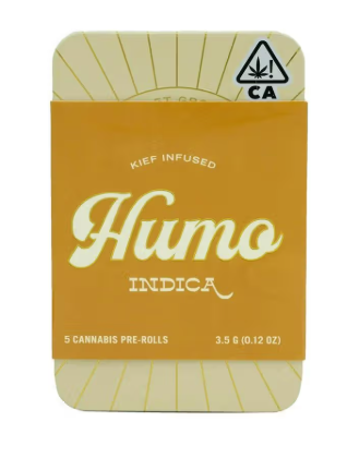 HUMO - INFUSED PREROLL PACK - INDICA - MAZAPAN - .5G - (5PK)
