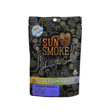 SUNSMOKE - FLOWER - INDICA - HONEY GOLD OG - 14G