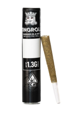 KINGROLL - INFUSED PREROLL - INDICA - ANIMAL MINTS X BUBBA KUSH - 1.3G