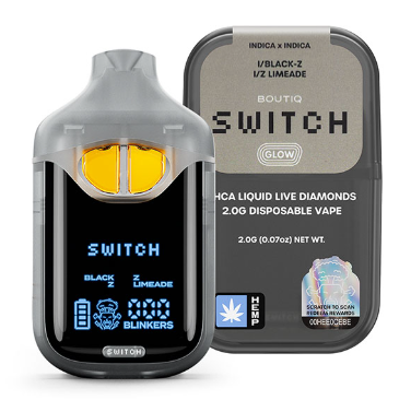 BOUTIQ - AIO - LQD - INDICA X INDICA - BLACK Z X LIMEADE - 1G