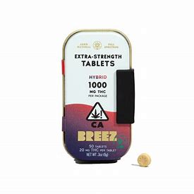 BREEZ - TABLET - EXTRA STRENGTH - SATIVA - 1000MG