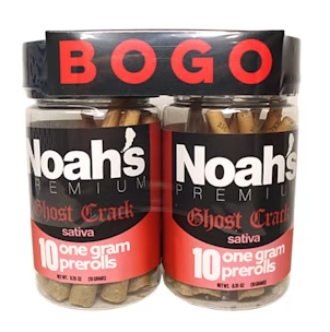 NOAH'S PREMIUM - PREROLL PACK - SATIVA - GHOST CRACK - 1G - (20PK)