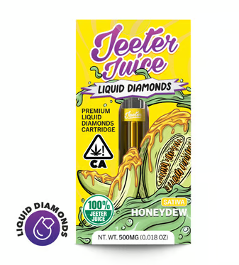 JEETER JUICE - CARTRIDGE - LIQUID DIAMONDS - SATIVA - HONEYDEW - 1G
