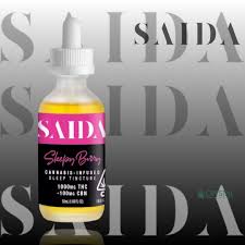 SAIDA - TINCTURE - INDICA - SLEEPY BERRY - 10:1 THC:CBN - 1000MG 